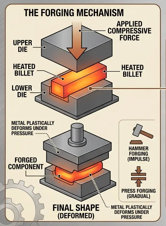 Forging Principles 8. Free study notes on Forging for Diploma / BTech. - MechStudy.in
