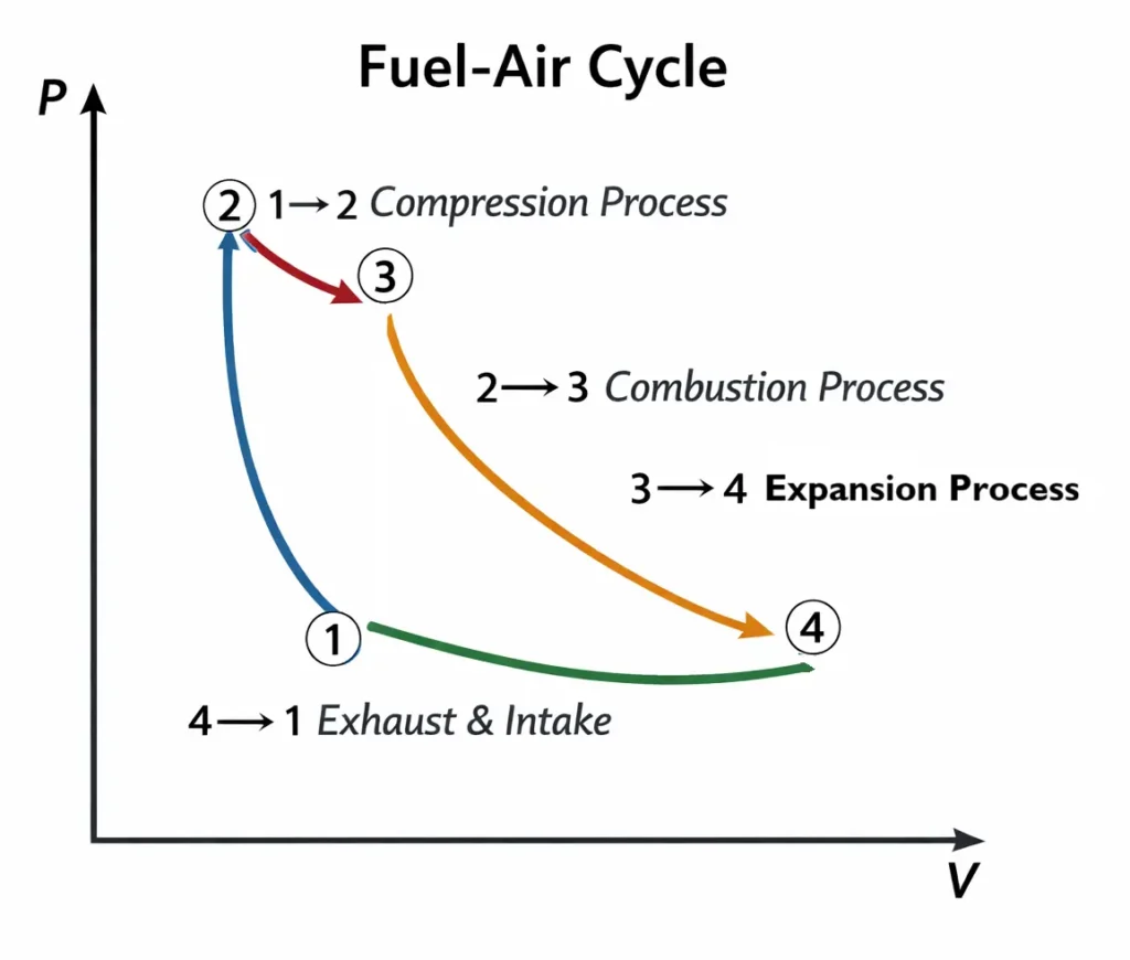 3. Fuel Air Cycle free study note - MechStudy.in